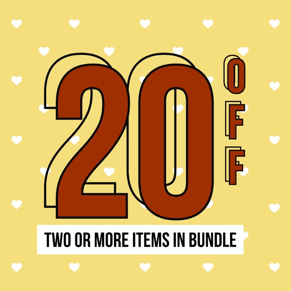 Get 20% off any two items in the closet!
